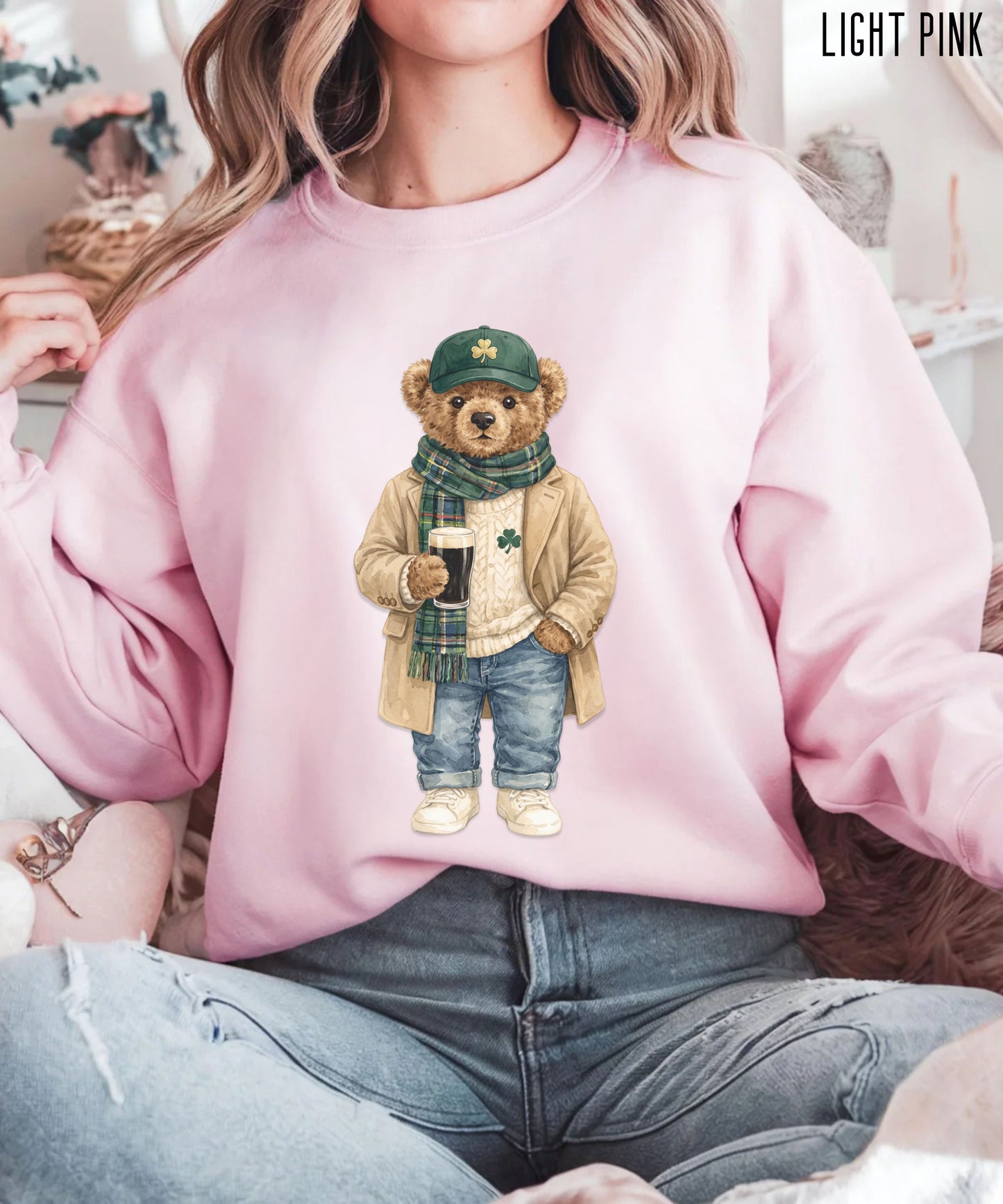 Lucky Teddy Bear Sweatshirt