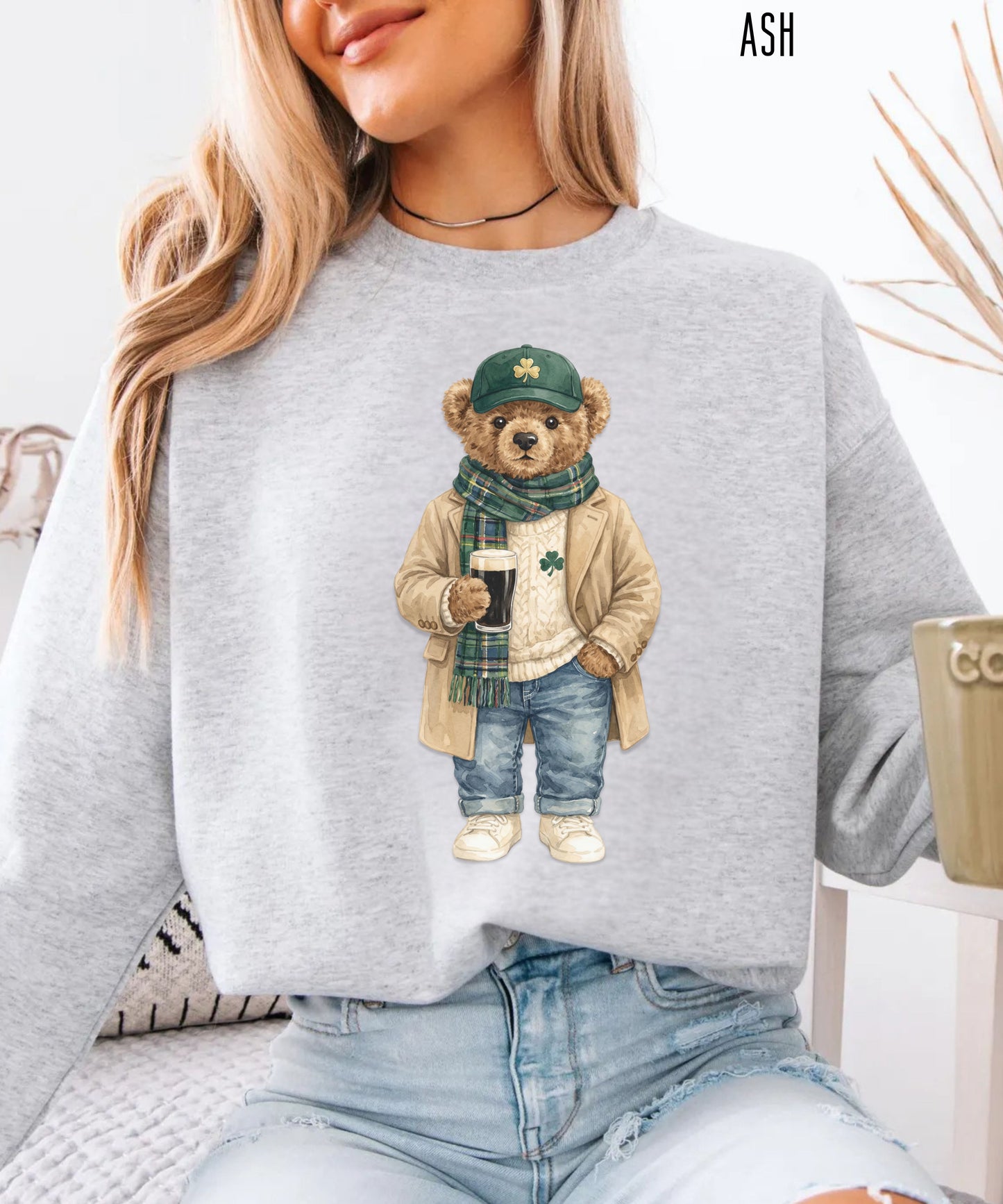 Lucky Teddy Bear Sweatshirt