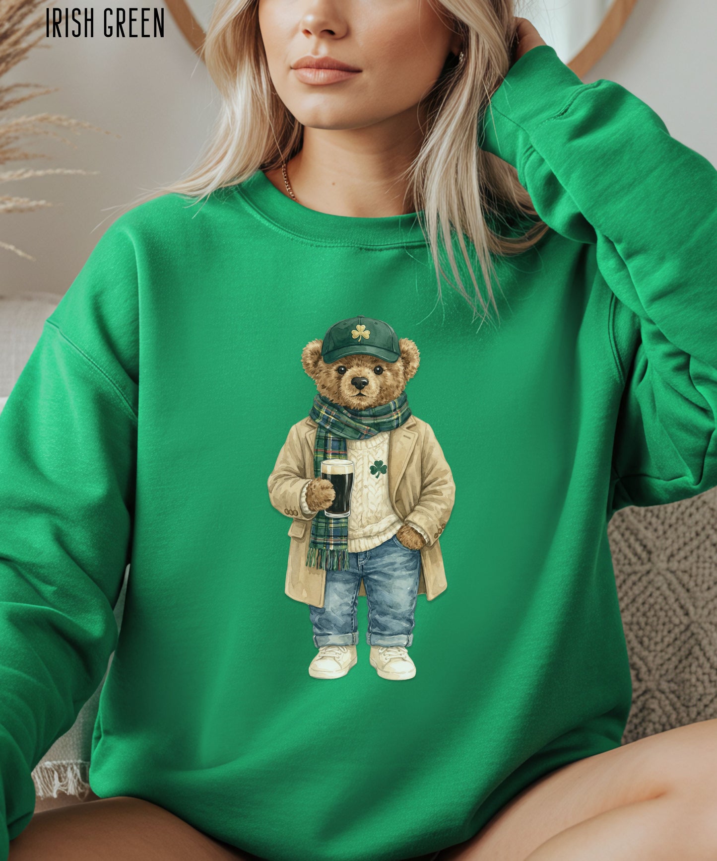 Lucky Teddy Bear Sweatshirt
