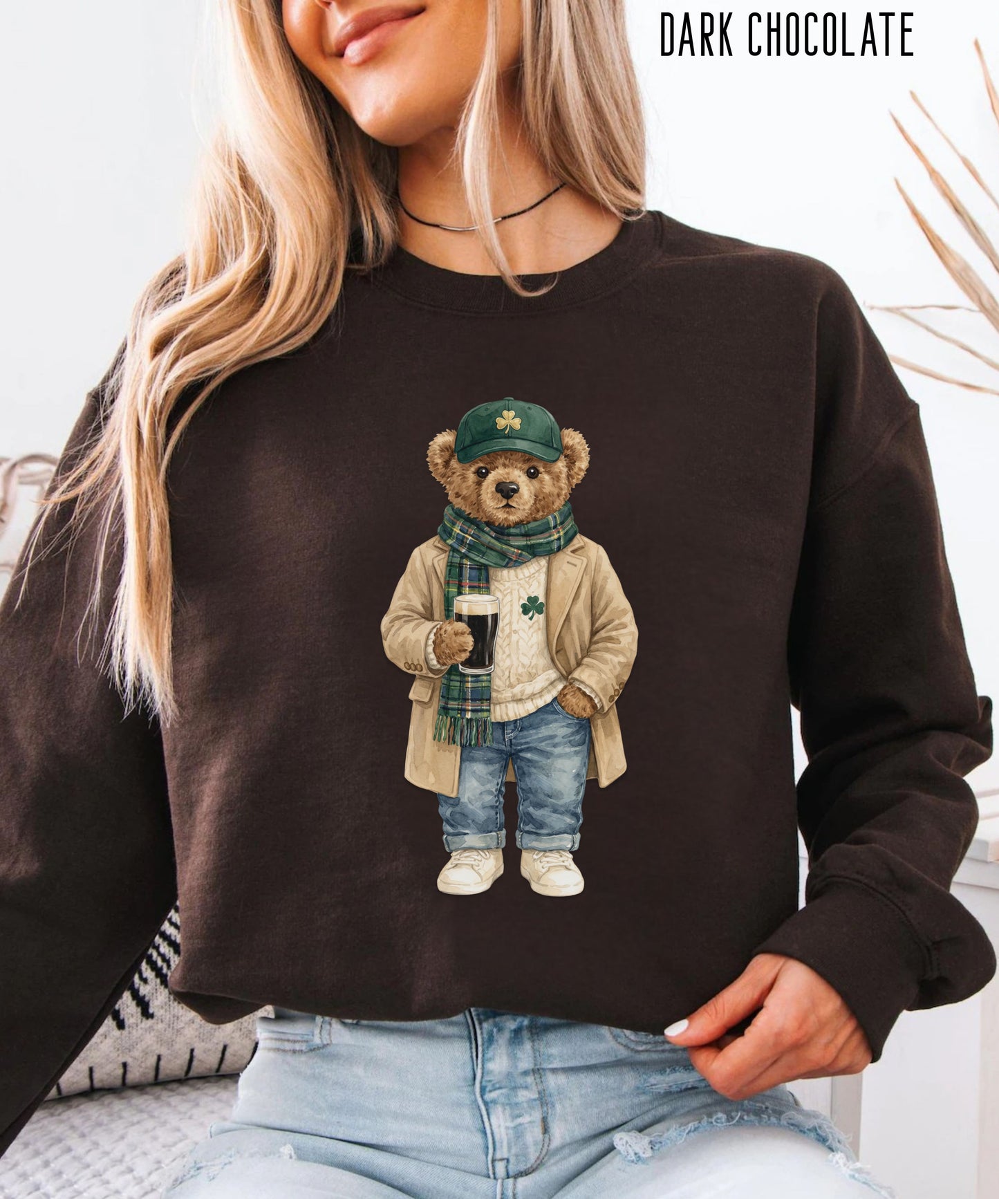 Lucky Teddy Bear Sweatshirt