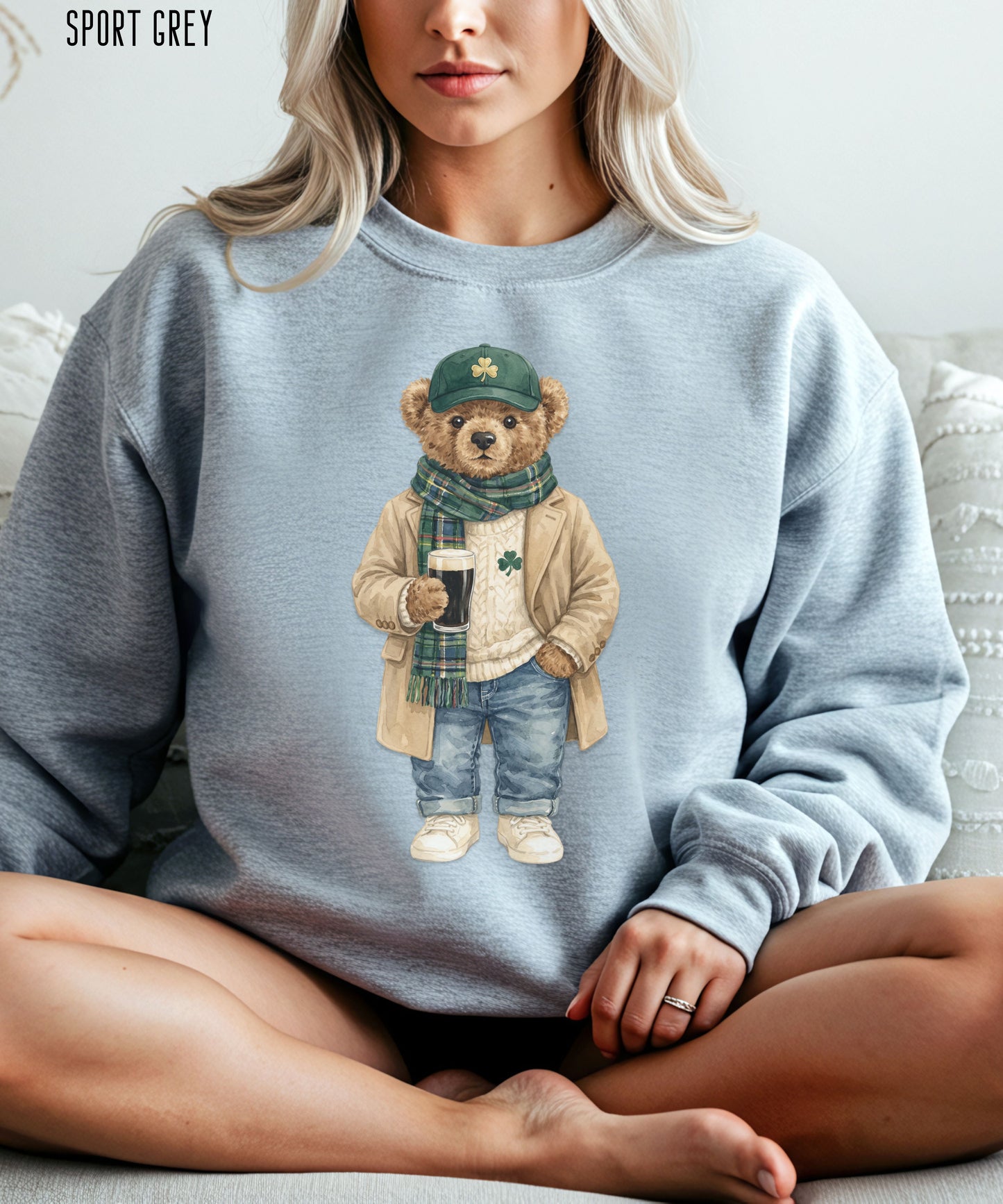 Lucky Teddy Bear Sweatshirt
