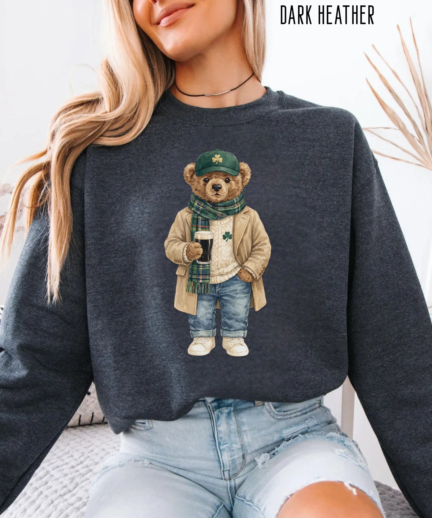 Lucky Teddy Bear Sweatshirt