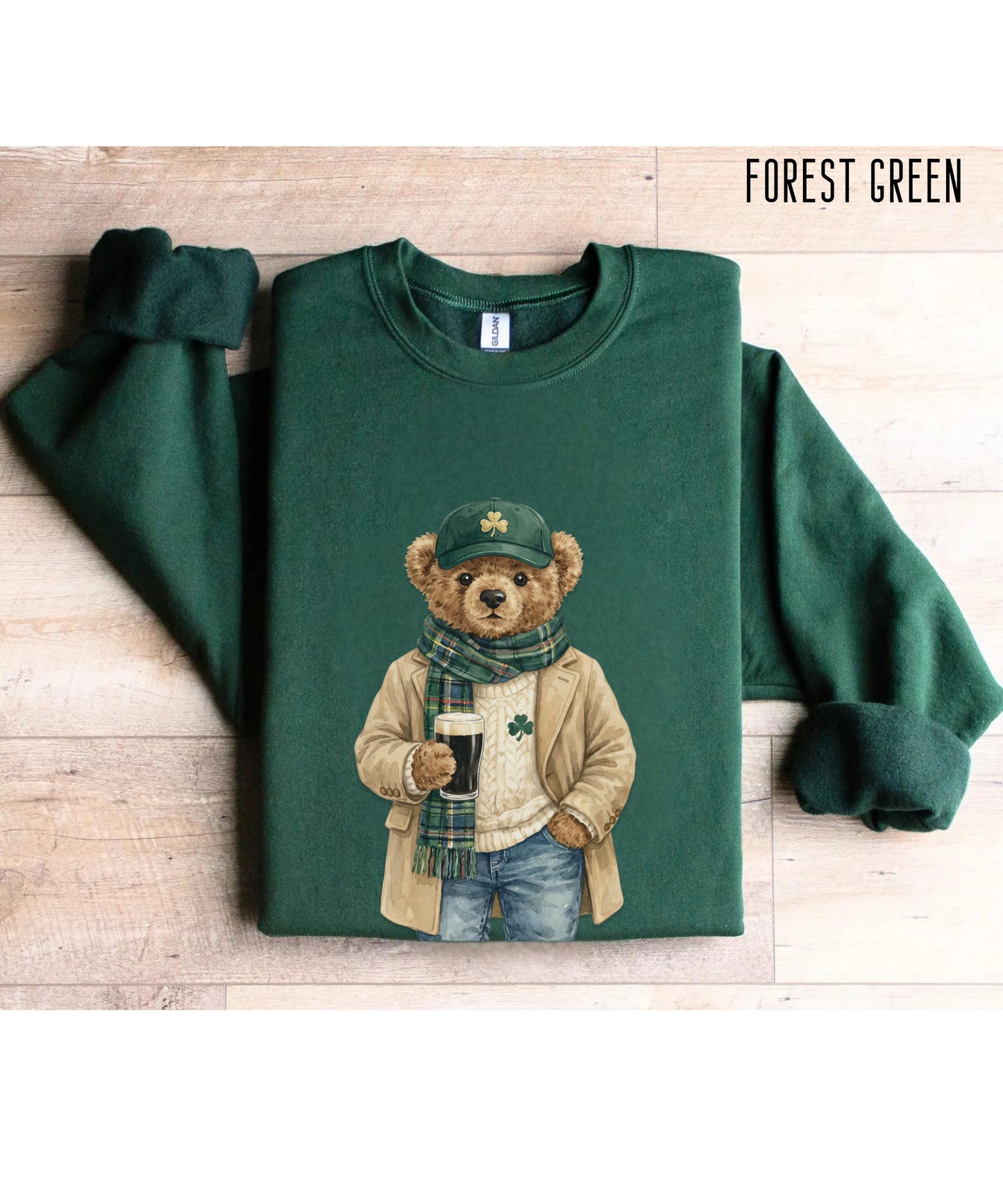 Lucky Teddy Bear Sweatshirt
