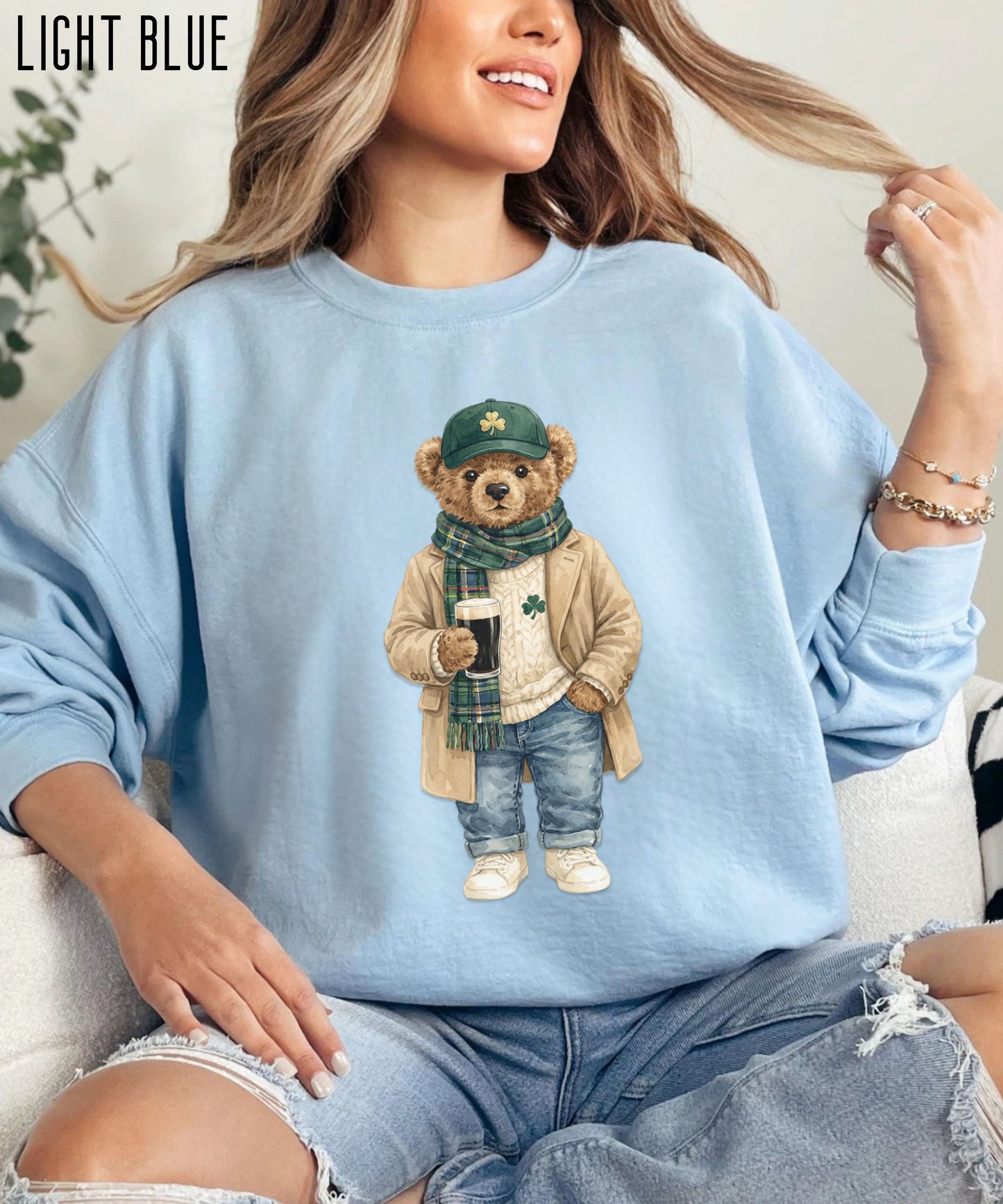 Lucky Teddy Bear Sweatshirt