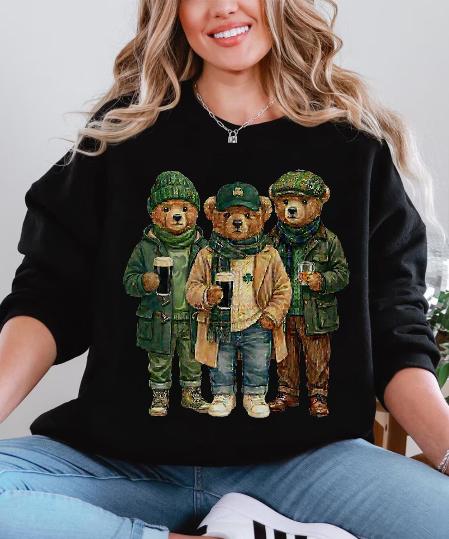 Teddy Bear Lucky Sweatshirt