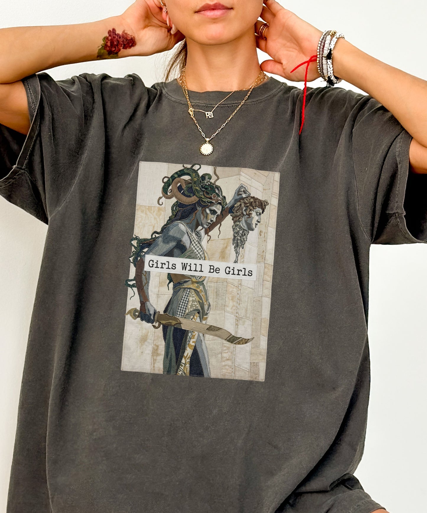 Medusa “Girls Will Be Girls” T-Shirt