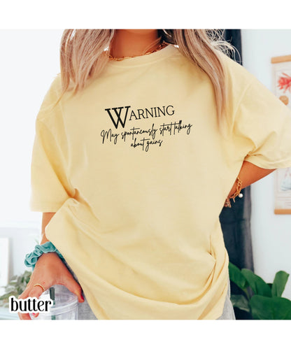 Fitness Humor Comfort Colors T-Shirt
