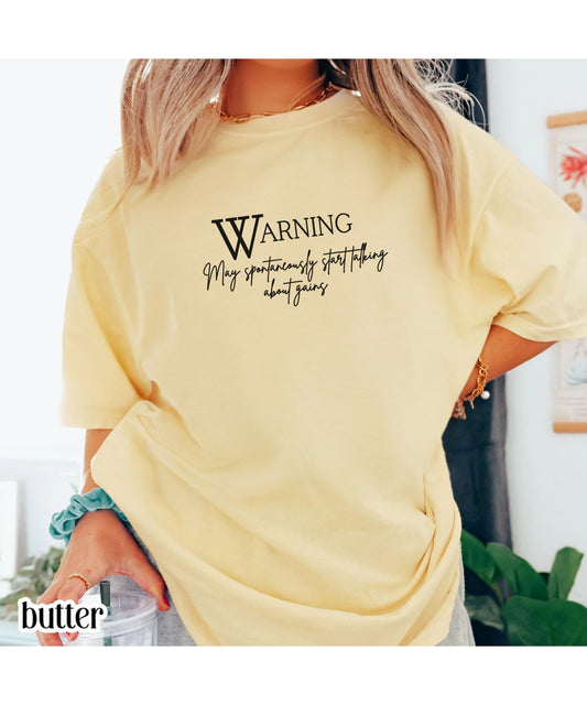 Fitness Humor Comfort Colors T-Shirt