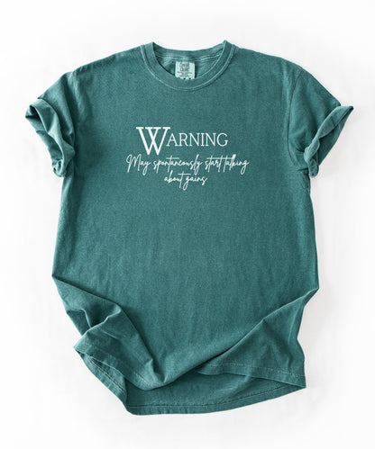 Fitness Humor Comfort Colors T-Shirt