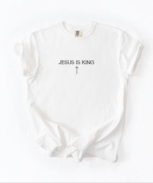 Comfort Colors Jesus Is King Shirt