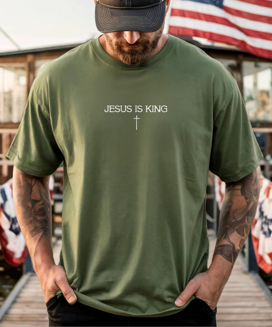 Comfort Colors Jesus Is King Shirt