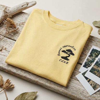 Comfort Colors Bonsai Apprentice Club Embroidered Shirt