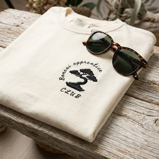 Comfort Colors Bonsai Apprentice Club Embroidered Shirt