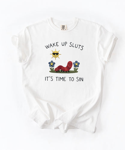 Comfort Colors® Wake Up Funny Meme Shirt