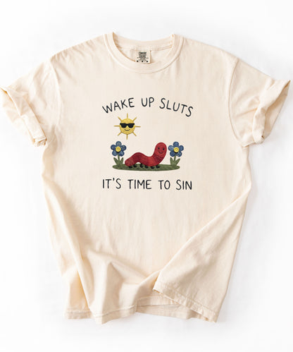 Comfort Colors® Wake Up Funny Meme Shirt