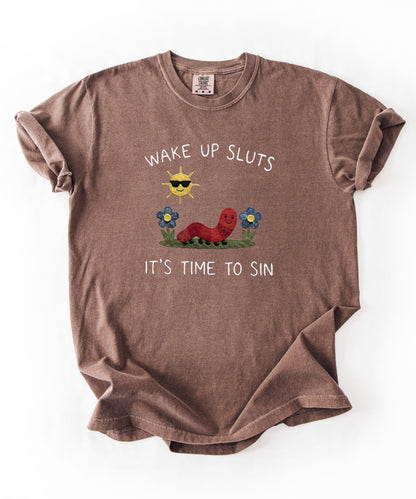 Comfort Colors® Wake Up Funny Meme Shirt