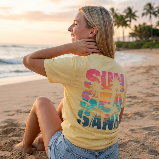 Sun Salt Sand Beach T-Shirt Comfort Colors®