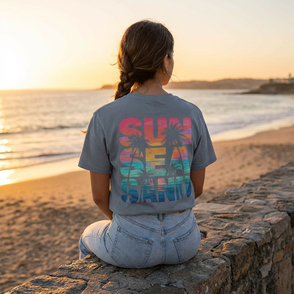 Sun Salt Sand Beach T-Shirt Comfort Colors®