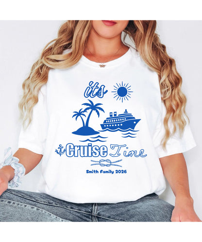 Personalized Cruise Time T-Shirt