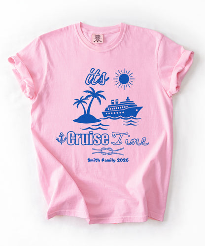 Personalized Cruise Time T-Shirt