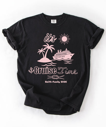 Personalized Cruise Time T-Shirt