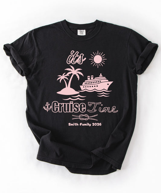 Personalized Cruise Time T-Shirt