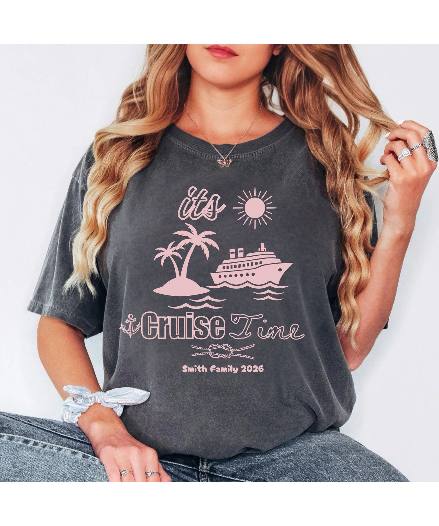 Personalized Cruise Time T-Shirt