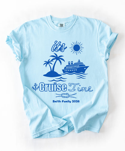 Personalized Cruise Time T-Shirt