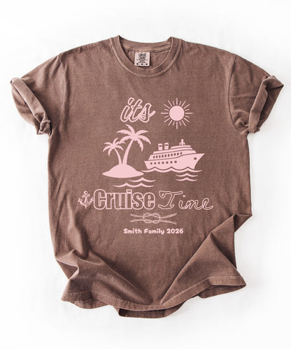 Personalized Cruise Time T-Shirt