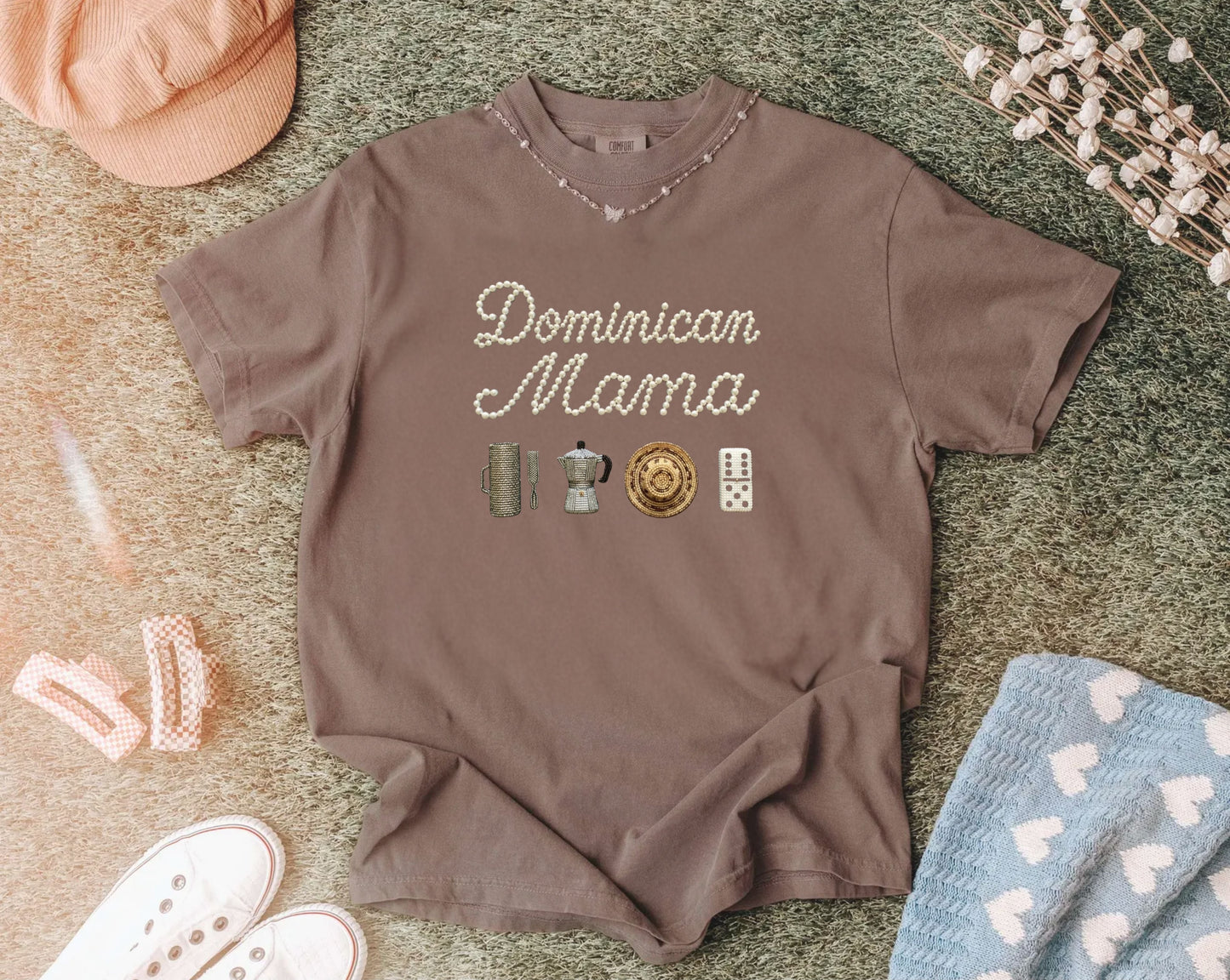 Dominican Mama Pearl Shirt