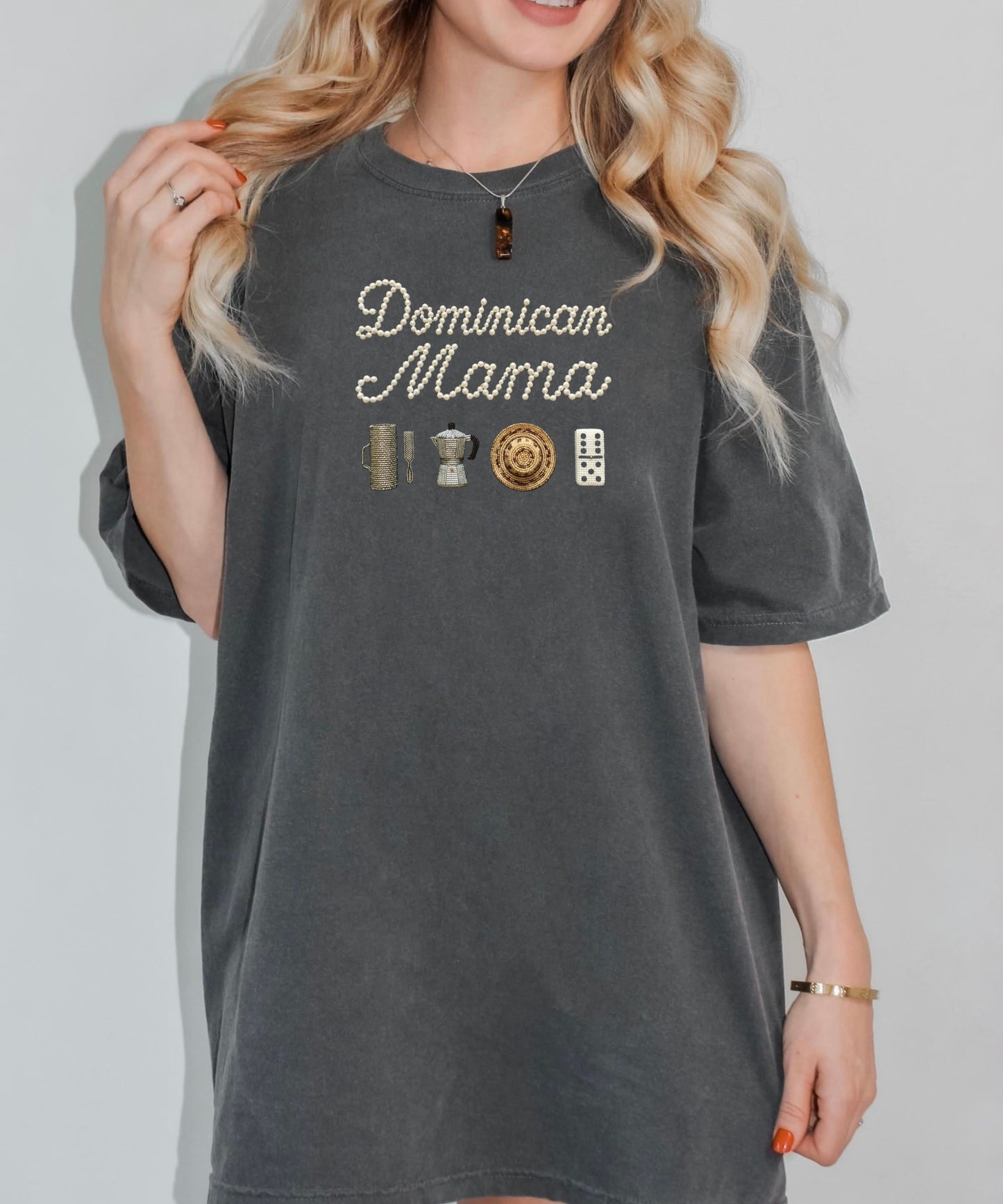Dominican Mama Pearl Shirt