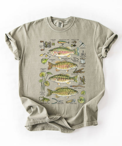 Comfort Colors® Watercolor Fish Shirt