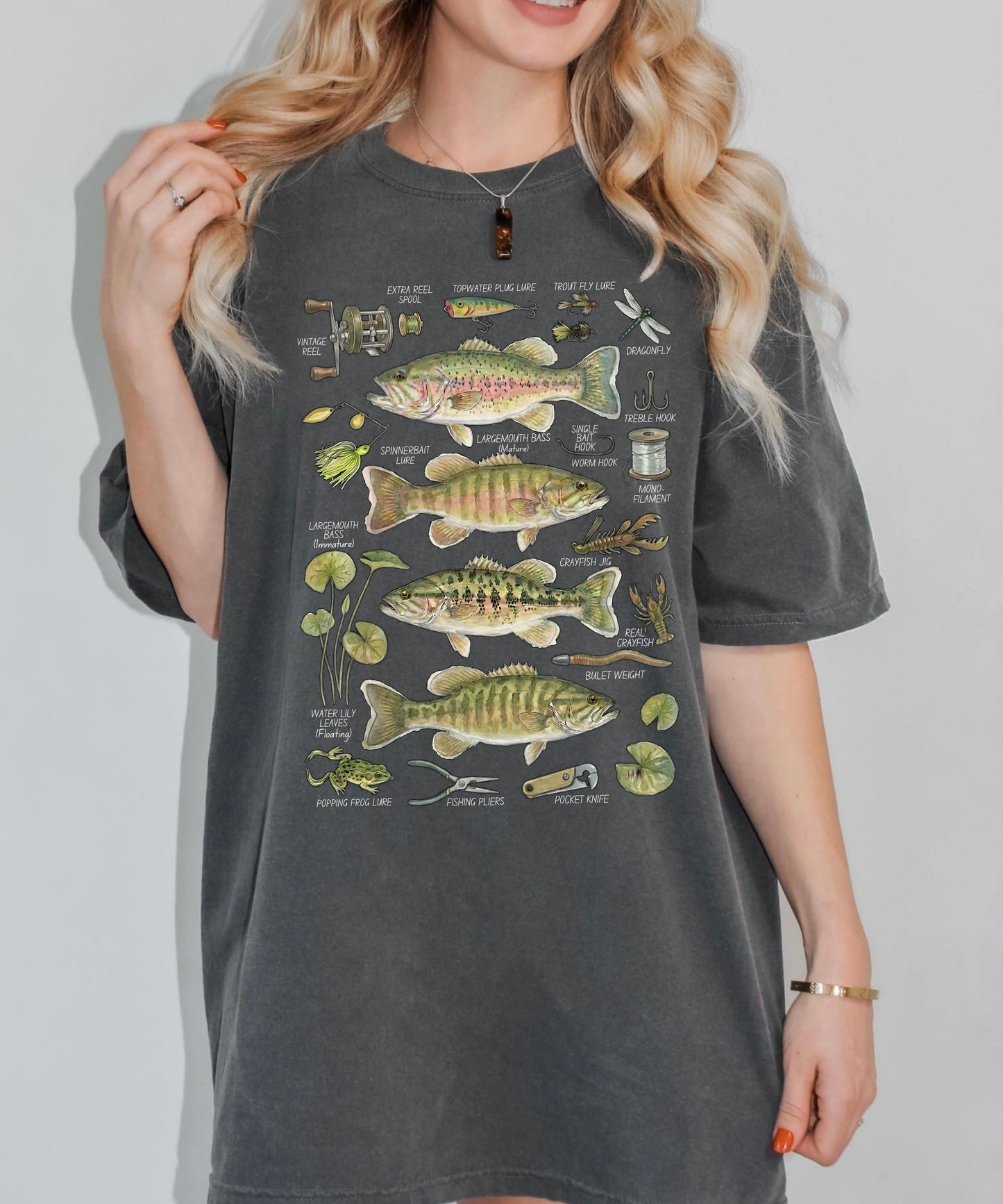 Comfort Colors® Watercolor Fish Shirt