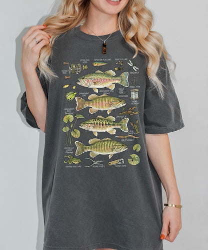 Comfort Colors® Watercolor Fish Shirt
