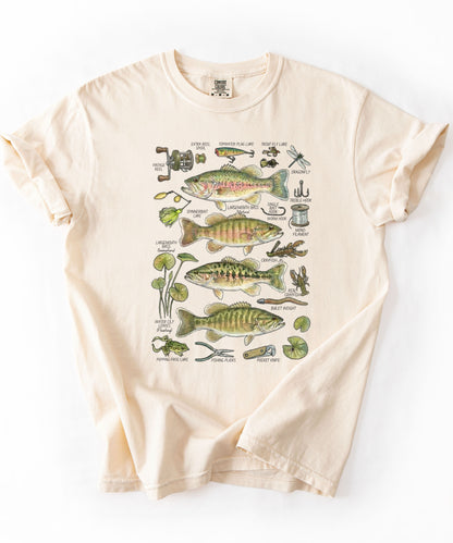 Comfort Colors® Watercolor Fish Shirt