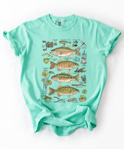 Comfort Colors® Watercolor Fish Shirt