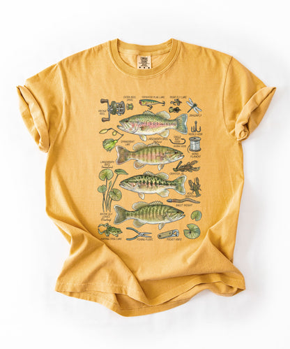 Comfort Colors® Watercolor Fish Shirt