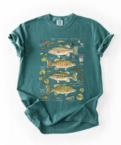 Comfort Colors® Watercolor Fish Shirt