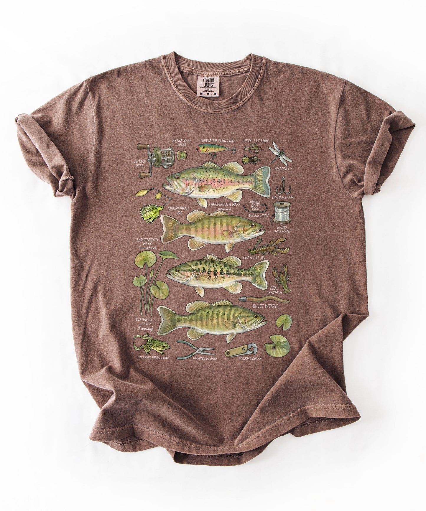 Comfort Colors® Watercolor Fish Shirt