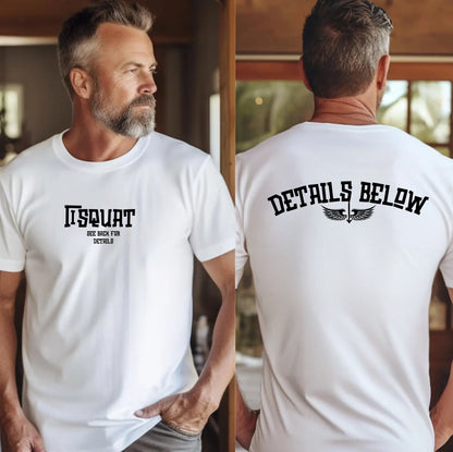 “I Squat See Back for Details” Shirt Comfort colors