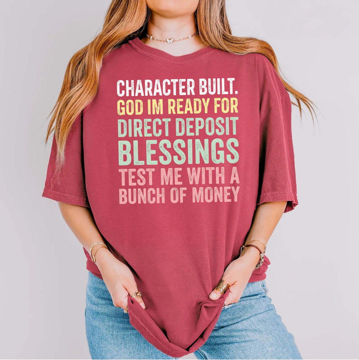 Comfort Colors® Direct Deposit Blessings Shirt