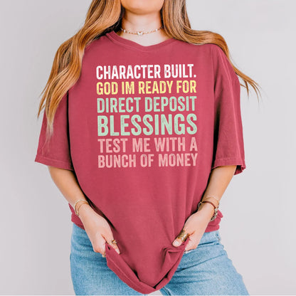 Comfort Colors® Direct Deposit Blessings Shirt
