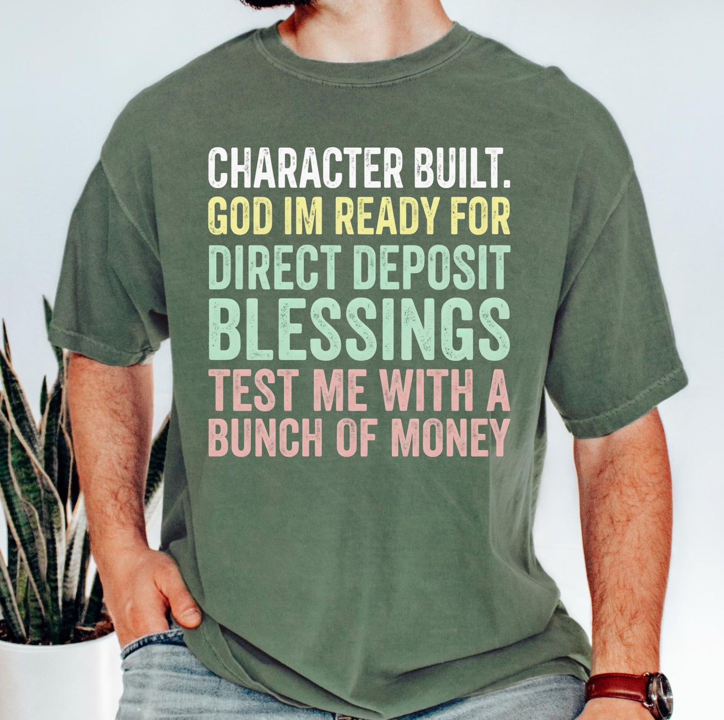 Comfort Colors® Direct Deposit Blessings Shirt