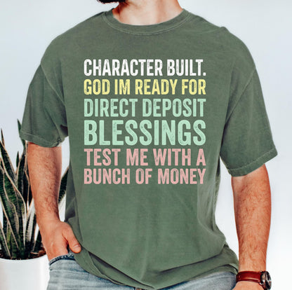 Comfort Colors® Direct Deposit Blessings Shirt