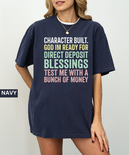 Comfort Colors® Direct Deposit Blessings Shirt