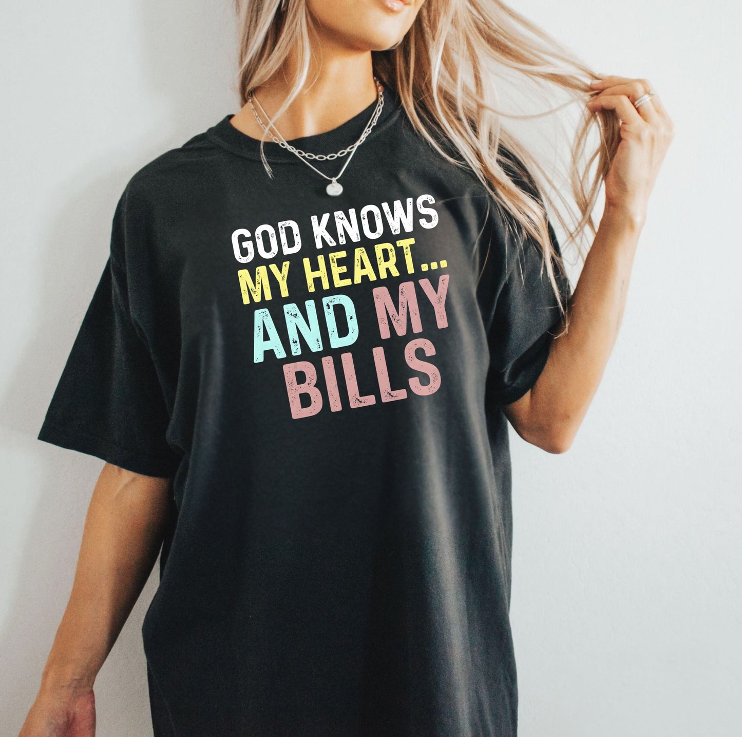 Comfort Colors® “God Knows My Heart… shirt