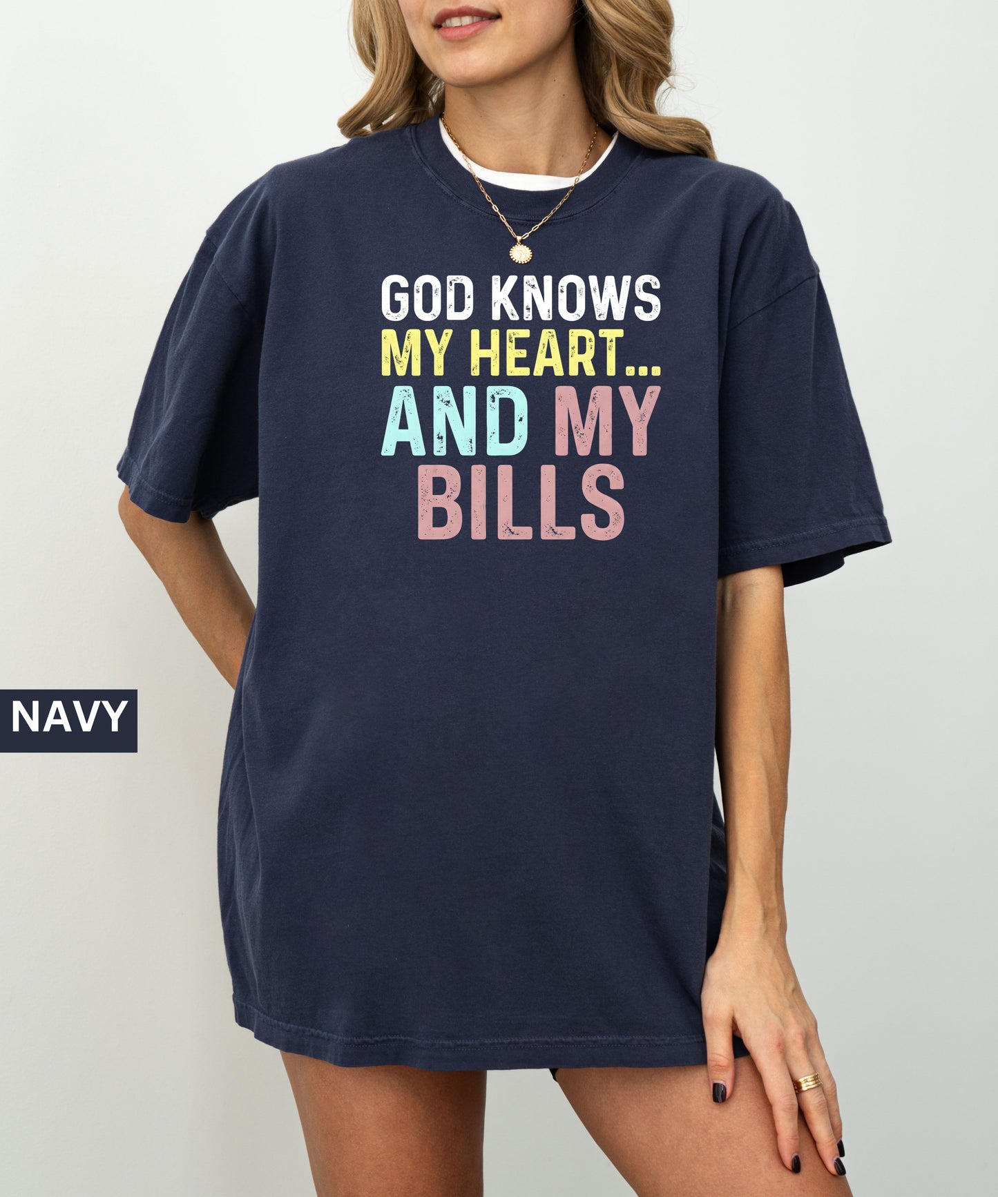 Comfort Colors® “God Knows My Heart… shirt