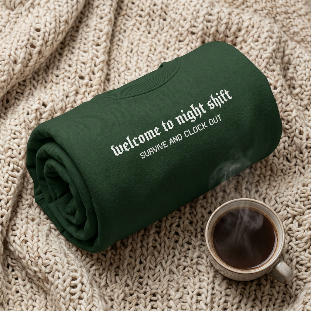 Nurse Personalized Sweatshirt Embroidered