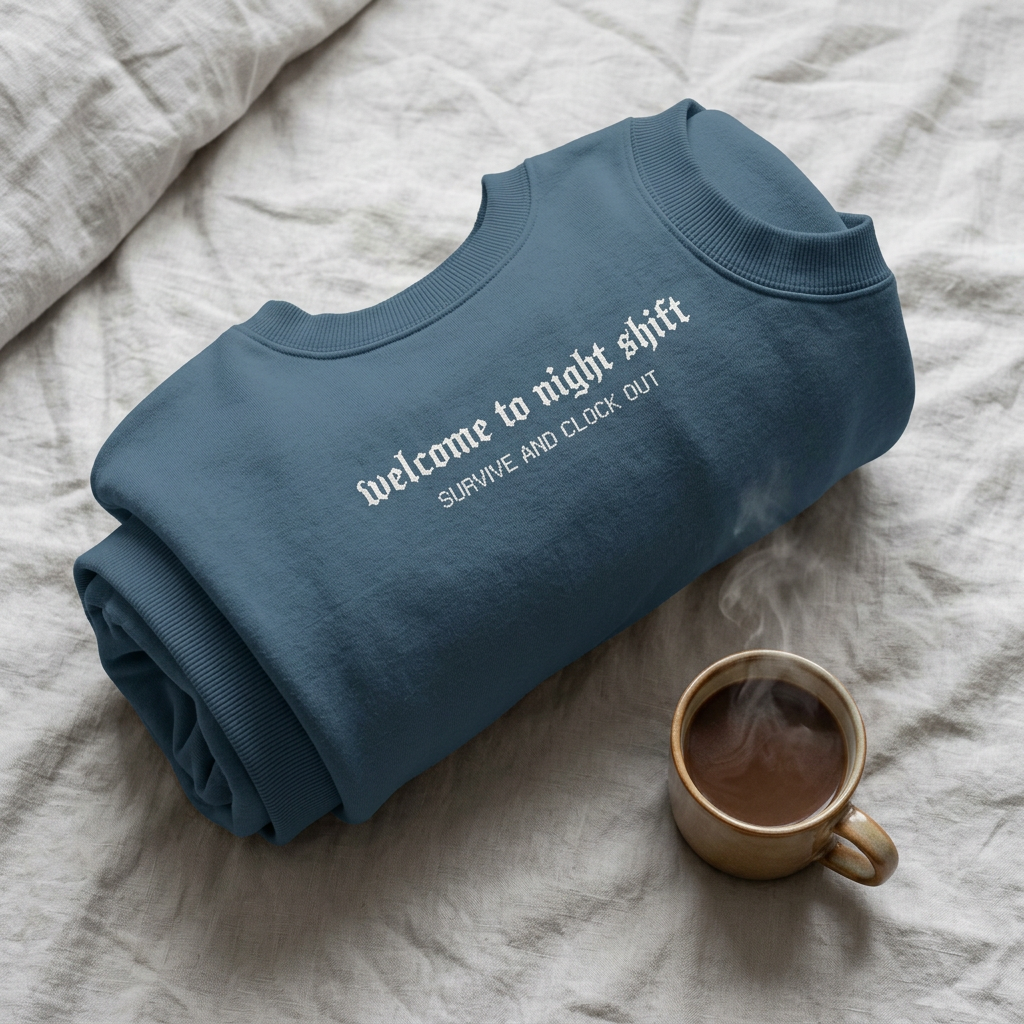 Nurse Personalized Sweatshirt Embroidered