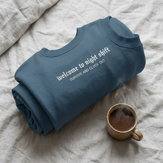 Nurse Personalized Sweatshirt Embroidered
